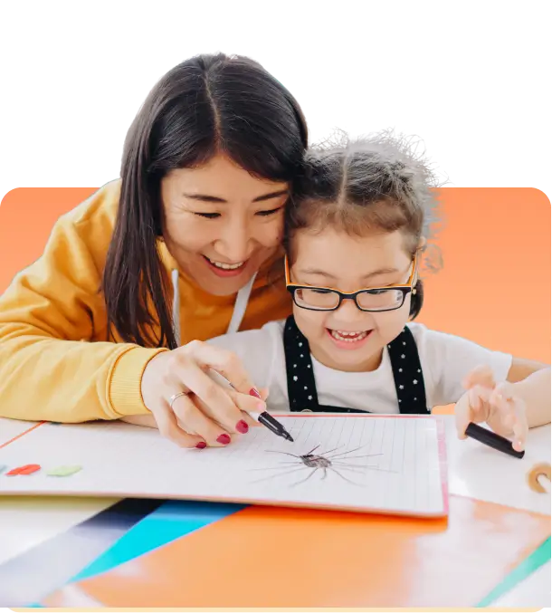 teacher and student
